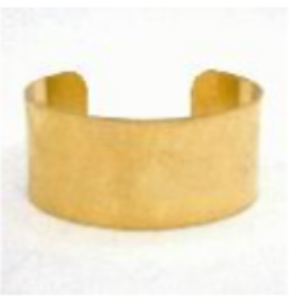 Brass Corsage Cuff