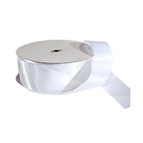 White Premium Double Faced Satin Ribbon 1.5"